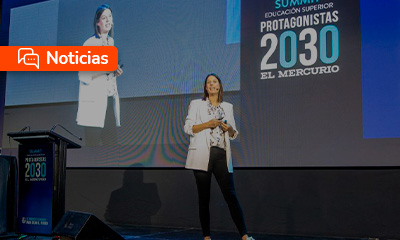 Los académicos investigadores, Izaskun Álvarez-Aguado y Daniel Durán, participaron como conferencistas en la versión 2025 de “Protagonistas 2030”