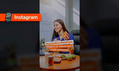 Postula y matricúlate este 2026 en la carrera universitaria de Nutrición y Dietética UDLA